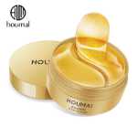 잔주름과 다크서클을 제거하는 흄 골드 잉 촉촉한 아이 마스크 아이백 리프팅 및 탄력 안티 링클 플래그십 스토어 정품의 그림