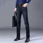 청바지 남성 2023 년 새로운 여름 느슨한 스트레이트 남성 바지 조류 캐주얼 다용도 사이트 작업 바지 남자의 그림