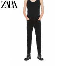 ZARA 세일 시즌 남성 스키니핏 스몰 레그 블랙 진 7227426 800의 그림