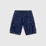 갭 남성 2023 여름 새로운 작업 스타일 트렌드 헤비급 청바지 624327 아웃 도어 캐주얼 반바지의 그림