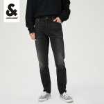 편안한 슬림 청바지 바지 남성 의류로 잭 존스 2022 년 가을과 겨울 새로운 남성용 잘 생긴 패션의 그림