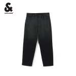 잭 존스 남성용 블랙 팝스 팬츠 청바지 남성 스트레이트 루스 그라데이션 컬러 팬츠 타이드 가을과 겨울 신상품의 그림