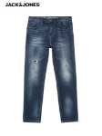 잭존스 잭존스 여름 남성 트렌드 스트레치 홀 스트레이트 스몰 레그 진 220332034의 그림