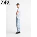 ZARA 봄 남성 릴랙스 핏 슬라우치 진 5862406 436의 그림