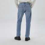 갭 남성용 2023 봄 새로운 인디고 스트레치 5 포켓 스트레이트 진 778774 트렌드 아메리칸 캐주얼의 그림