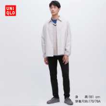 유니클로 남성용 하이 스트레치 스키니 진 (워싱 제품) 455472/457578 유니클로의 그림