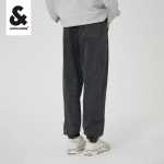 잭 존스 새로운 여름 뭉치 피트 조류 하이 스트리트 스트레치 단색 패션 캐주얼 통근 데님 나인 분 바지 남자의 그림