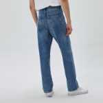 [복제 90S] 갭 남성 봄 2023 뉴 코튼 아메리칸 스타일 올드 스트레이트 진 455584의 그림