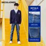 잭 존스 [마스터] 청바지 남성 스트레이트 스트레치 바지 가을 복고풍 바지 남성용 신상품의 그림