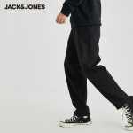 잭존스 잭존스 겨울 남성용 백 스트레이트 루즈 와이드 레그 나인분 청바지 남성 220432023의 그림