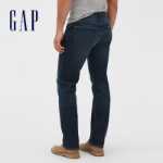 갭 남성 스트레치 스트레이트 다크 진 499984 E 봄 새로운 캐주얼 패션 남성 바지의 그림