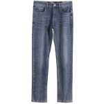 부드럽고 편안한면 혼방 모달 신축성 바지 남성 가을과 겨울 두꺼운 섹션 남성용 슬림 다용도 스트레이트 청바지의 그림