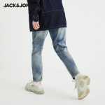 신장면] 잭 존스 봄 가을 남성 트렌드 깨진 구멍 패치 작은 발 청바지 9 분 바지 221132073의 그림