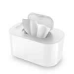 물티슈 워머 아기 온도 조절기 아기 물티슈 디스펜서 절연 보습 휴대용 충전식 물티슈 박스 워머의 그림