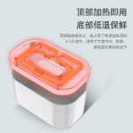 물티슈 워머 아기 온도 조절기 아기 물티슈 디스펜서 절연 보습 휴대용 충전식 물티슈 박스 워머의 그림