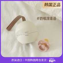 신생아를위한 한국 젖꼭지 살균기의 그림