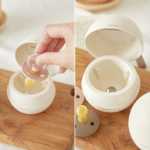 신생아를위한 한국 젖꼭지 살균기의 그림