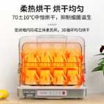 컵 우유 병  건조 살균기의 그림