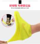 防湿鞋硅胶成人儿童雨鞋雨靴脚套의 그림