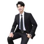 남성 비즈니스 정장의 그림