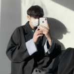 남성 캐주얼  자켓의 그림