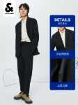 남성  캐주얼 정장의 그림