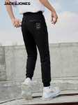 잭 존스 잭 존스 남성 바지 캐주얼 패치 워크 자수 레터 장식 두꺼운 바지 바지의 그림