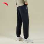 안티 두꺼운 벨벳 바지 丨 패딩 스웨트 팬츠 남성 겨울 니트 드로 스트링 팬츠 따뜻한 두꺼운 캐주얼 스웨트 팬츠의 그림