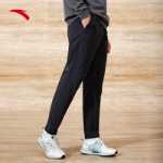 안타 스포츠 바지 남성용 짠 바지 캐주얼 슬림 스웨트 팬츠 플랫 프론트 스트레이트 러닝 스포츠 퀵 드라이 바지의 그림