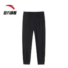 안타 스포츠 팬츠 2022 남성 슬림 피트니스 트레이닝 팬츠 니트 트레이닝 팬츠 클로즈 커프스 드로스트링 팬츠의 그림