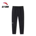 안타 스포츠 팬츠 2022 남성 슬림 피트니스 트레이닝 팬츠 니트 트레이닝 팬츠 클로즈 커프스 드로스트링 팬츠의 그림