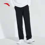 [더블 11 예약 판매] 안타 스포츠 바지 남성 가을 겨울 니트 바지 루즈 스트레이트 캐주얼 편안한 바지의 그림