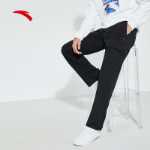 [더블 11 예약 판매] 안타 스포츠 바지 남성 가을 겨울 니트 바지 루즈 스트레이트 캐주얼 편안한 바지의 그림