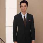 남성  결혼식 정장의 그림