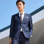 남성  결혼식 정장의 그림