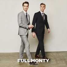 풀 몬티 남성 양모 정장의 그림