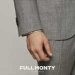 풀 몬티 남성 양모 정장의 그림