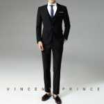 남성 3 피스 비즈니스  정장의 그림