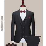 정장 남성 3 피스의 그림