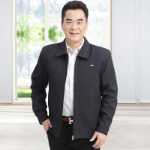 아빠 가을 자켓 남성 중년 남성 자켓 남성 봄 가을 중년 자켓 노인 자켓 노인 자켓 남성의 그림