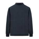 다크 프린트] 아오 캉 칼라 재킷 남성용 2023 가을 새로운 중년 및 노인 아버지 봄 가을 재킷의 그림