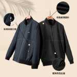 야구 칼라】 HLA / 헬란 하우스 산은 높은 시리즈 재킷에 없습니다 23 가을 새로운 캐주얼 비즈니스 재킷 남성용의 그림