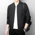 남성용 봄 재킷의 그림