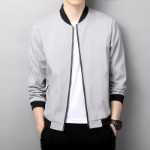 남성용 봄 재킷의 그림