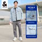 잭 존스 데님 재킷의 그림