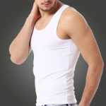 남성용 코튼 스포츠 셔츠의 그림