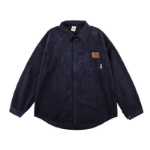 긴팔 코듀로이 셔츠 남성 봄과 가을 느슨한 아메리칸 인 레트로 트렌드 겨울 셔츠 심플한 조수 재킷의 그림