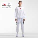 2022 베이징 동계올림픽 라이선스 상품 국기 모델 스포츠웨어 남성 및 여성용 캐주얼 풀오버 스웨터의 그림