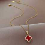 네잎 클로버 액세서리 펜던트의 그림