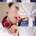 옷 코너 매듭 액세서리 브로치의 그림